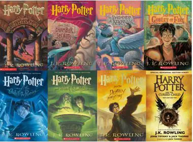 Harry Potter series, By J.K. Rowling (1997)